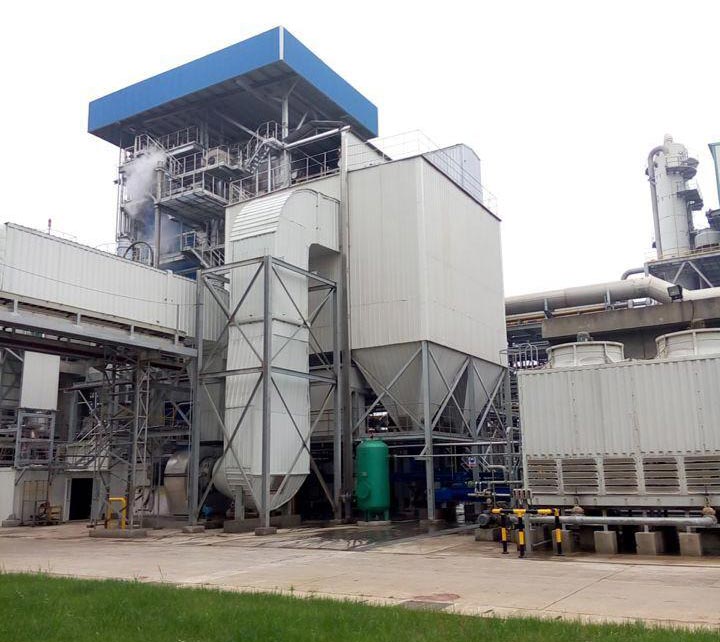 长春化工75T/H循环流化床锅炉除尘工程
