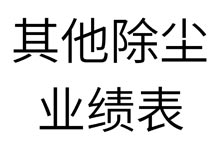 其他除尘业绩