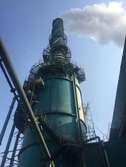 常安热电2×75T/H氧化镁法脱硫